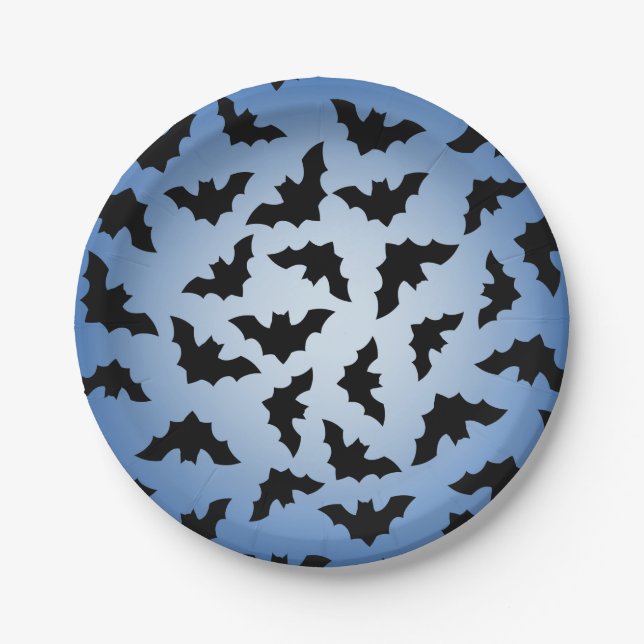 Bats Paper Plate (Front)