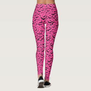 Bats Pink Leggings