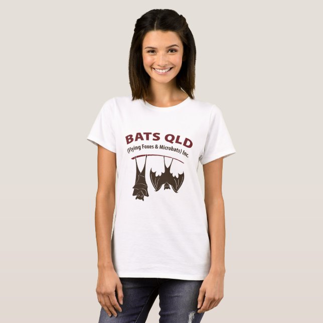 Bats QLD Colored Womans Basic T-Shirt (Front Full)