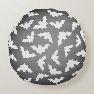 Bats Round Pillow