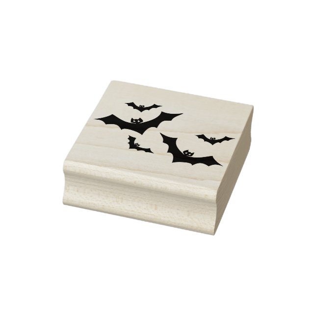 Bats Rubber Stamp (Stamp)
