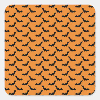 Bats Square Sticker