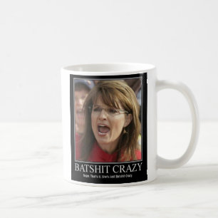 batshit crazy coffee mug