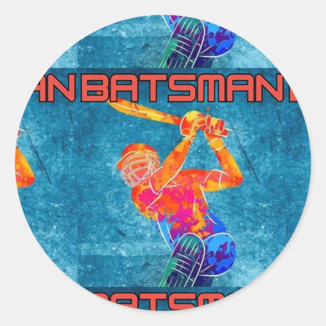 Batsman Stickers 2024 (Front)