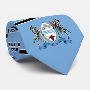 Batswana Flag & Coat of Arms, Flag of Botswana Tie