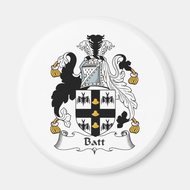 Batt Family Crest Magnet (Front)