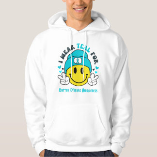 Batten Disease Awareness Ribbon Support Gifts Hoodie