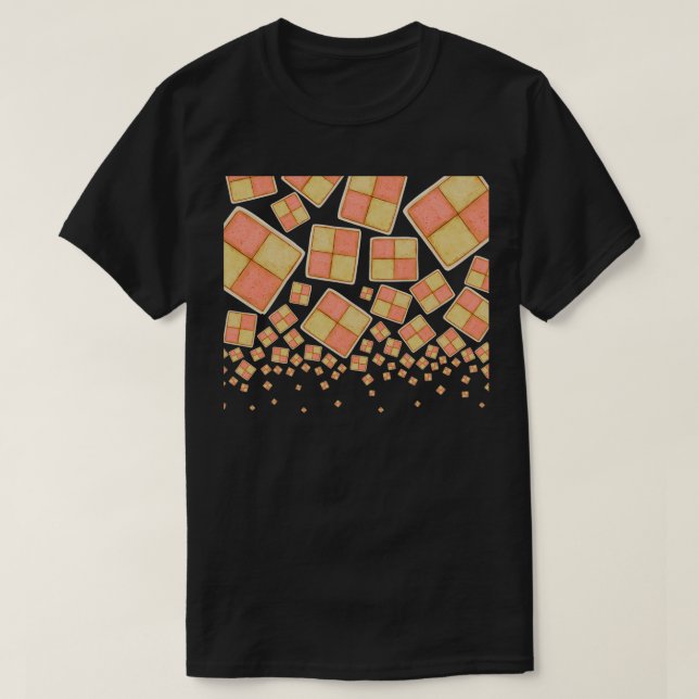 Battenberg Cake tumbling T-Shirt (Design Front)