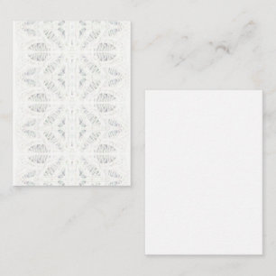 BATTENBURG LACE 3.5x2.5 Flat Card / Vertical