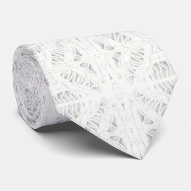 BATTENBURG LACE Neck Tie (Rolled)