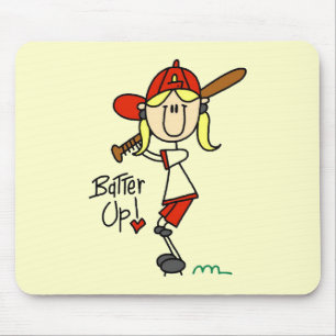 Batter Up Baseball Tshirts and Gifts Mouse Pad