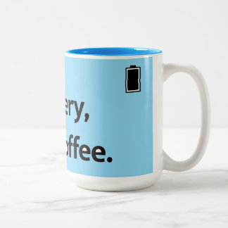 Batterie basse amusante Mug de café