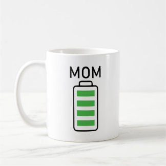 Batterie Full Mam Mug Cadeau pour Mam Grand-mère a