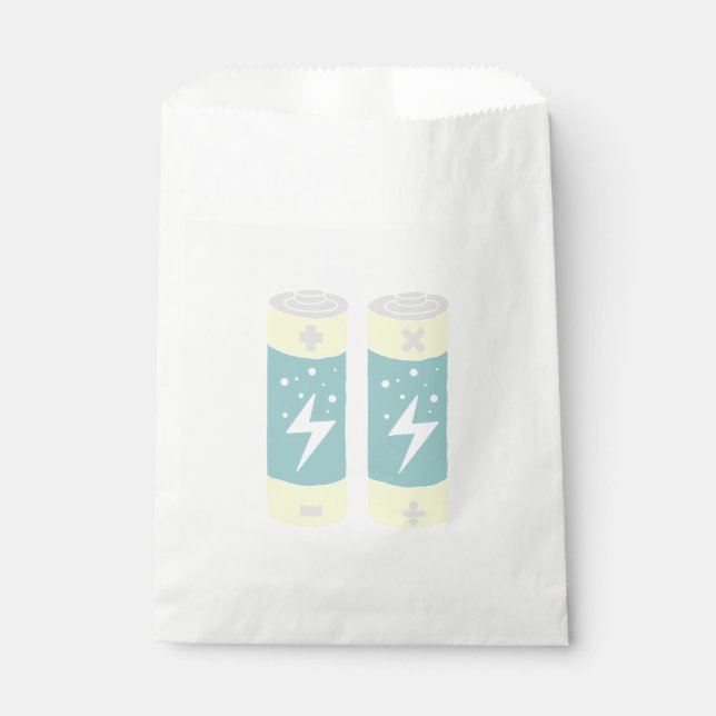 Batteries Favour Bag (Front)