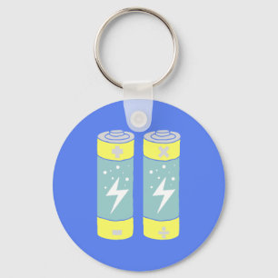 Batteries Keychain