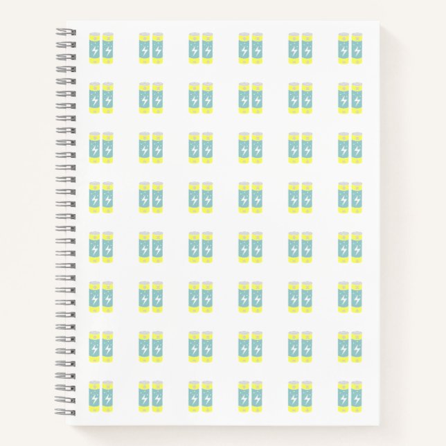 Batteries Notebook (Front)