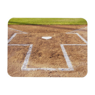 Batter's box magnet