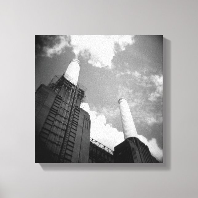 Battersea Power Station Canvas Print (Front)