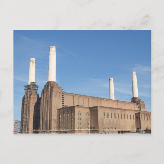 Battersea Power Station London England Postcard (Front)