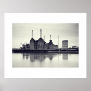 Battersea Power Station, London Poster