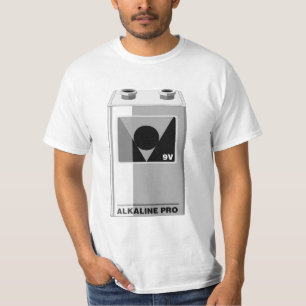 Battery - 9 Volt or Nerd Wear T-Shirt