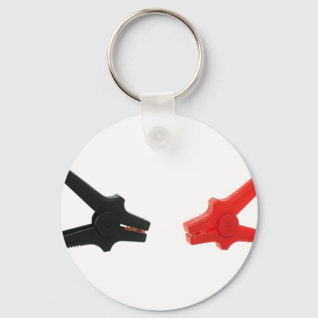 Battery cables keychain (Front)