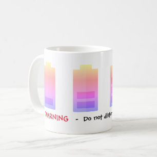 Battery Charging Pink/Purple - Mug