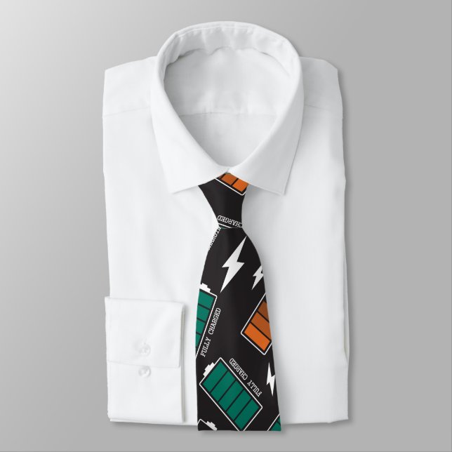 battery charging tie (Tied)
