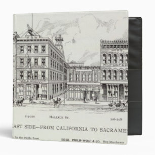 Battery East side California and Sacramento Binder