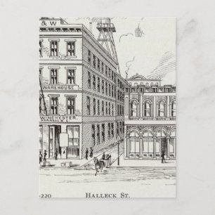 Battery East side California and Sacramento Postcard