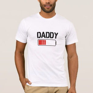 Battery Family Shirts Matching Shirts, Dad T-Shirt