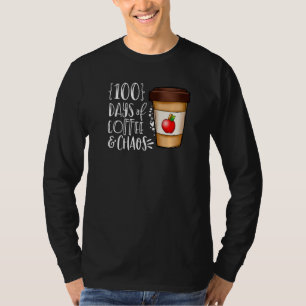Battery Life Of A School Nurse Happy 100 Days Of S T-Shirt