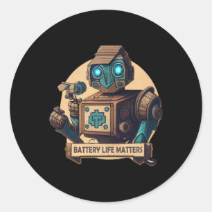 Battery Life S! Sticker 
