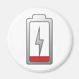 Battery Low! Magnet