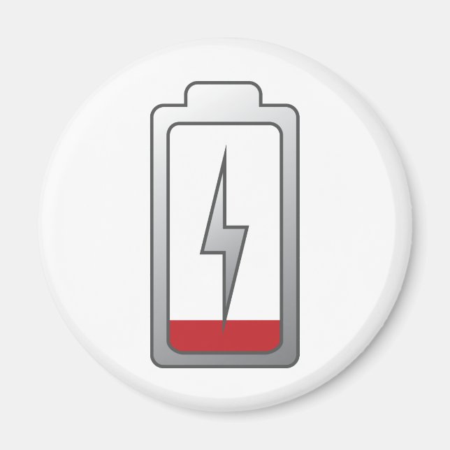 Battery Low! Magnet (Front)