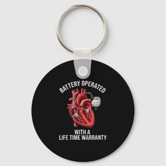Battery operated with a life time warranty keychain