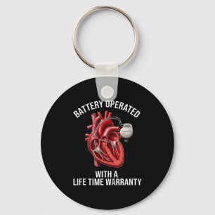 Battery operated with a life time warranty keychain