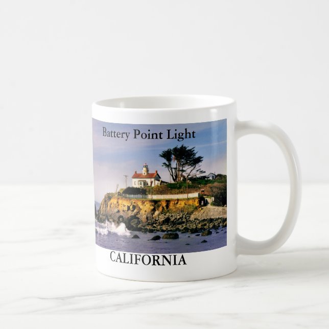 Battery Point Light, California Mug (Right)