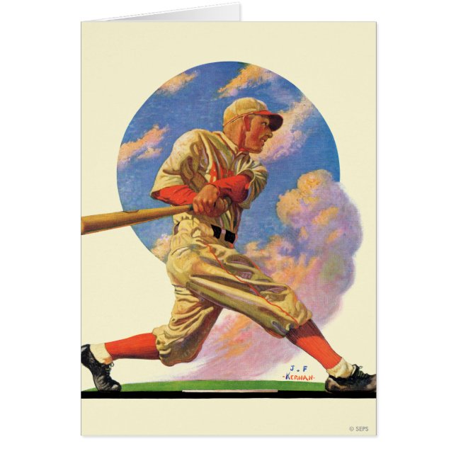 Batteur de baseball (Devant)
