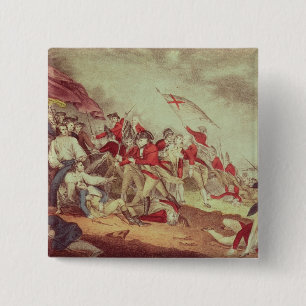 Battle at Bunker's Hill 2 Inch Square Button