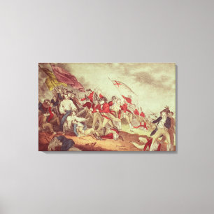 Battle at Bunker's Hill Canvas Print