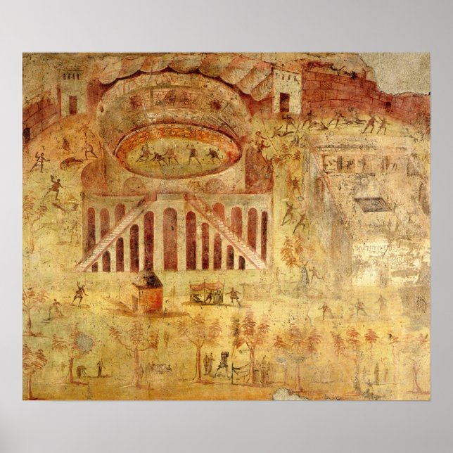 Battle at the Amphitheatre Poster (Front)
