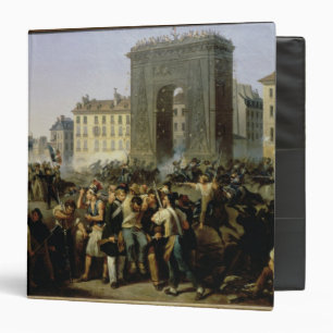 Battle at the Porte Saint-Denis, 28th July 1830 Binder