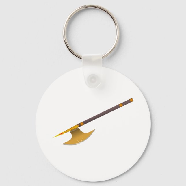 Battle Ax Keychain (Front)