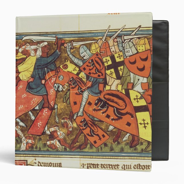 Battle between Crusaders and Moslems Binder (Front/Inside)