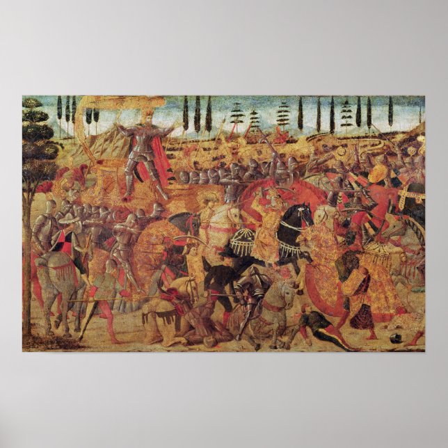 Battle between Darius  and Alexander the Great Poster (Front)