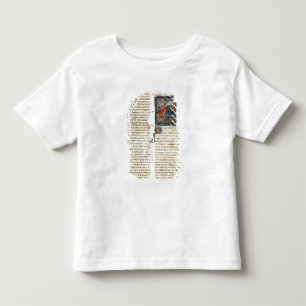 Battle between knights, from 'Roman d'Artus' Toddler T-shirt