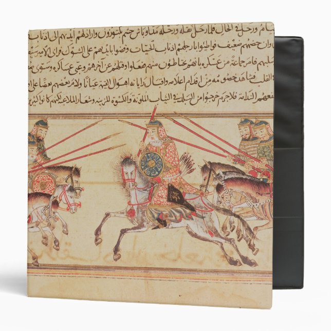 Battle between Mongol tribes, 13th century Binder (Front/Inside)