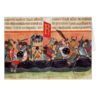 Battle between Romans and Gauls