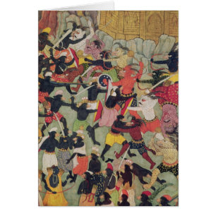 Battle Between the Armies of Rama and Ravana